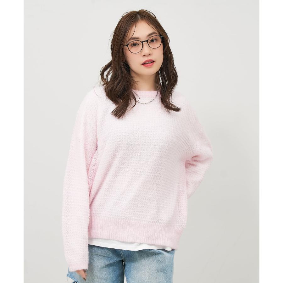 Zoff SMART 上品ピンク 度なし ブルーライト50% 鼻パッド上質 Zoff（ゾフ） メガネ｜軽量 柔軟性 鼻パッド ズレ落ち防止 眼鏡 伊達