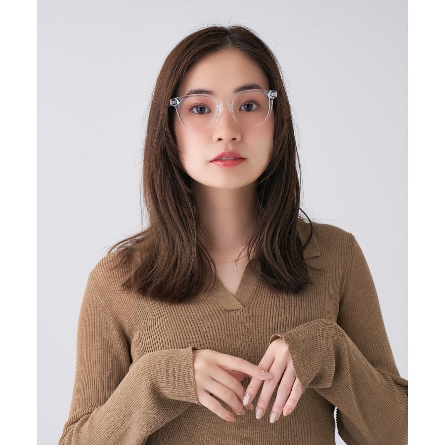 Zoff（ゾフ） ウェリントン型 メガネ｜中顔面短縮みえメガネ 軽量 眼鏡
