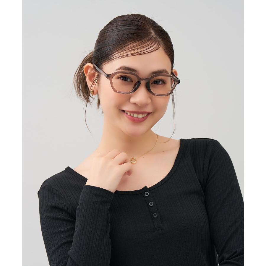Zoffゾフ 度入り眼鏡(無度数変更可) Zoff（ゾフ） メガネ｜太縁フレーム 軽量 眼鏡 伊達めがね 度付き