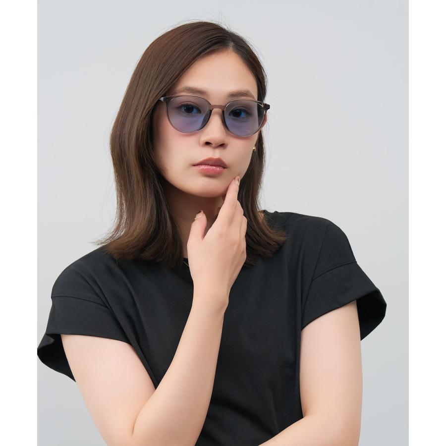 すのチル　ソフビ衣装❷　ブルーサングラス Zoff（ゾフ） SUNCUTGlasses/UV100%CUT サングラスカラーレンズ 紫外線