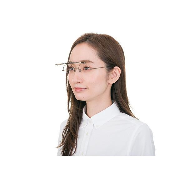 Zoff（ゾフ） 跳ね上げ式メガネ メンズ レディース ビジネス おしゃれ