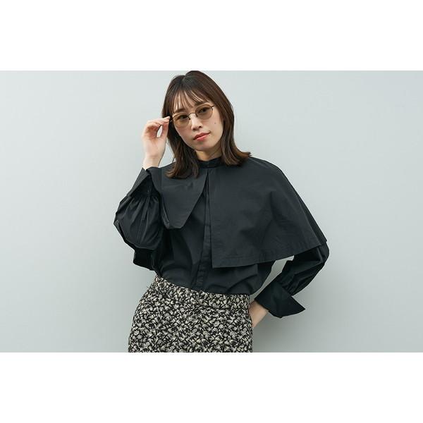 Zoff UVカット サングラス レディース アイブレラ クリアグラス