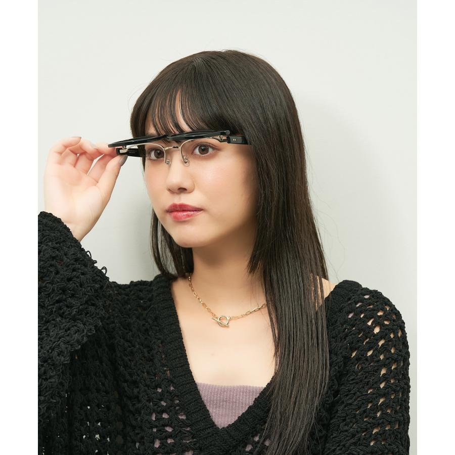 Zoff（ゾフ） サングラス メンズ レディース 跳ね上げ式、メガネの上