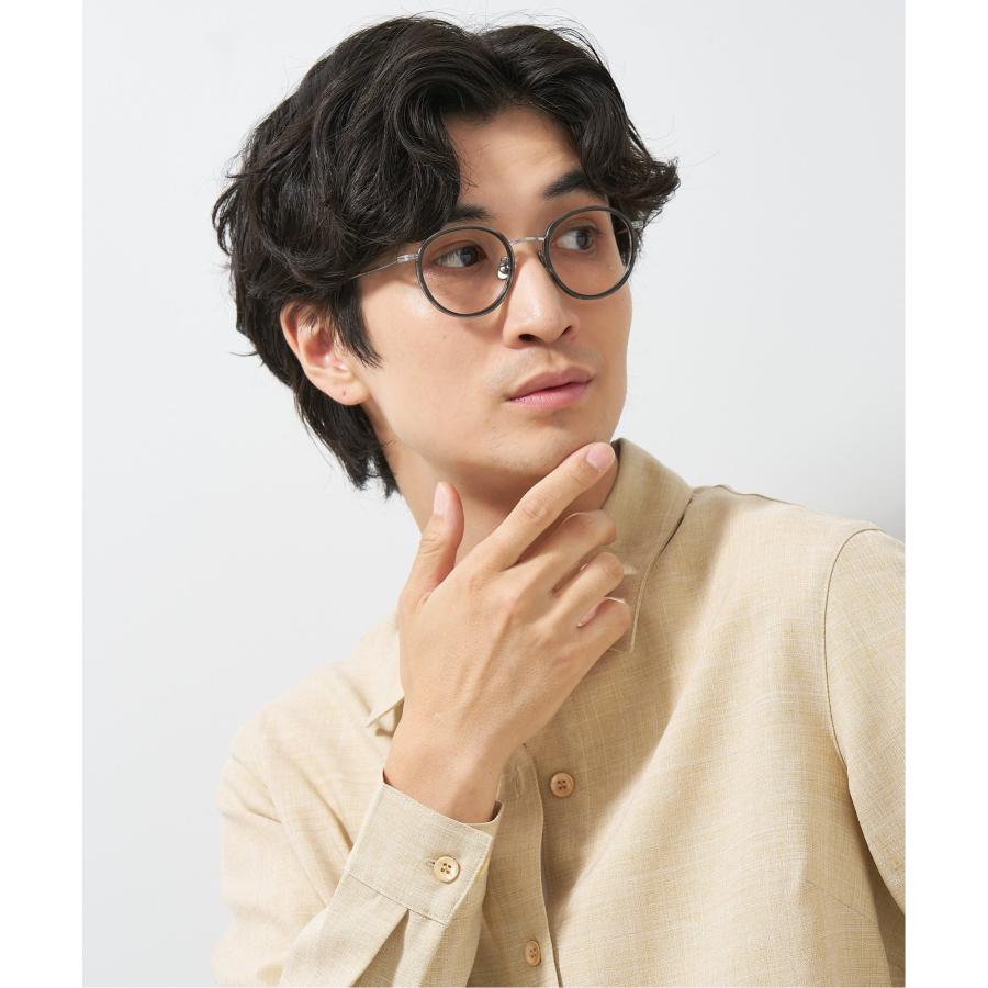 ぼたんです Zoff（ゾフ） ボストン型 メガネ ビジネス ユナイテッドアローズ