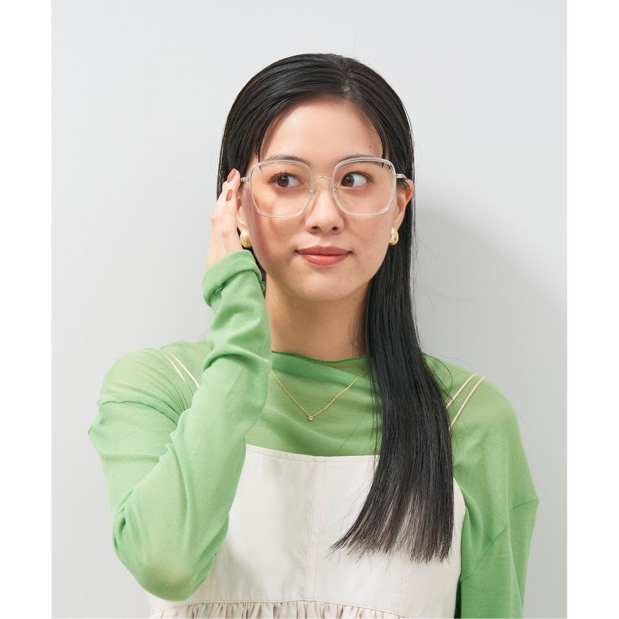 Zoff ウェリントン型 メガネ メタルフレーム ビッグシェイプ Zoff ウェリントン型 メガネ メタルフレーム ビッグシェイプ