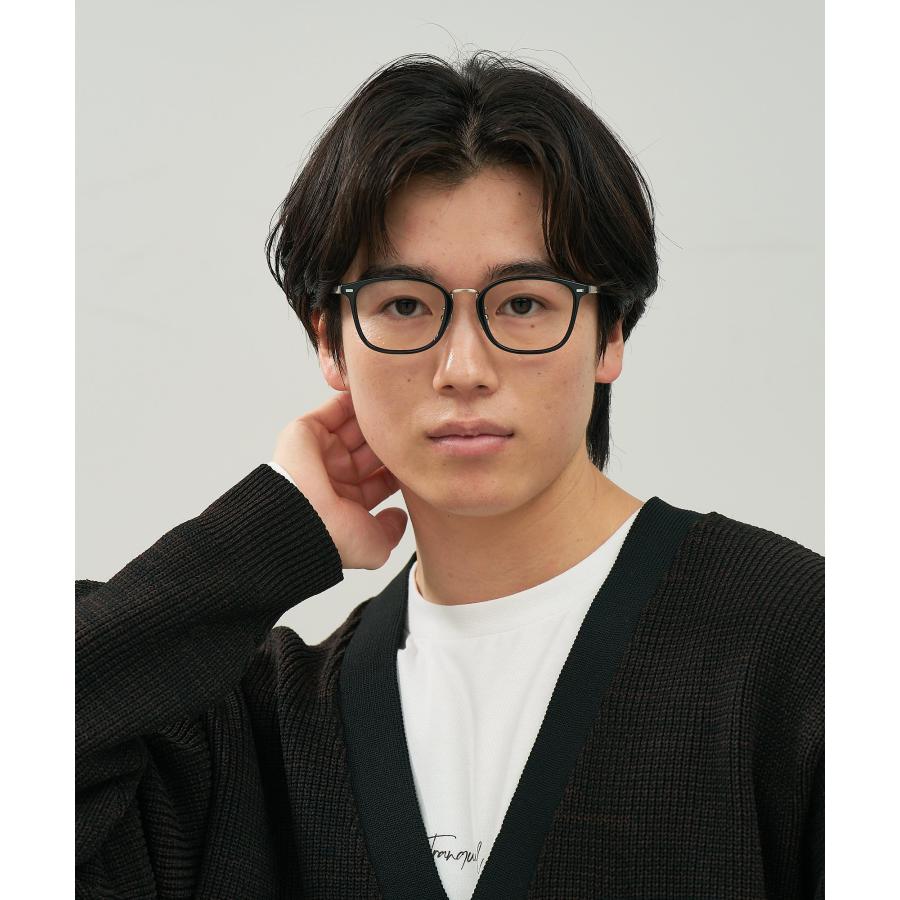 Zoff（ゾフ） メガネ｜チタンフレーム TR素材 軽量 メタル 眼鏡 伊達