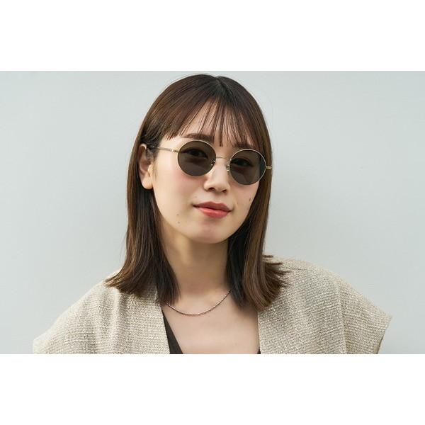 Zoff（ゾフ） サングラス メタルフレーム 紫外線 UV対策 レディース