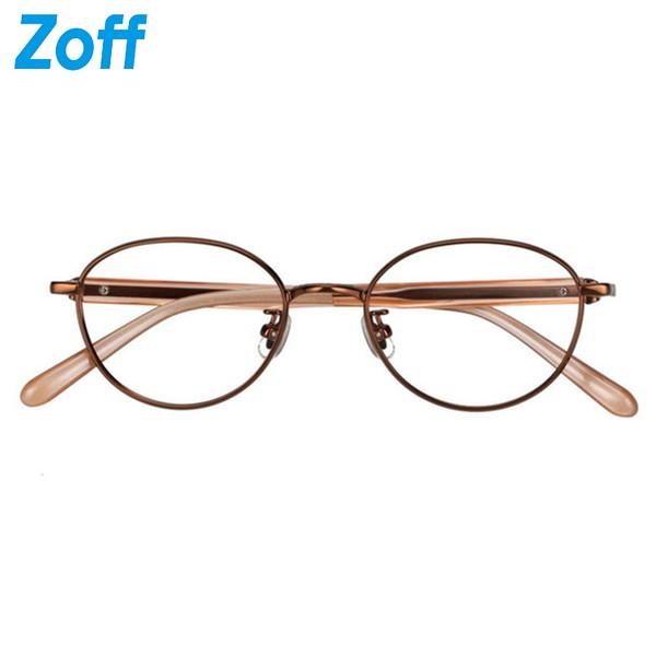 Zoff（ゾフ） メガネ レディース メンズ 伊達メガネ オーバル型 : Zoff