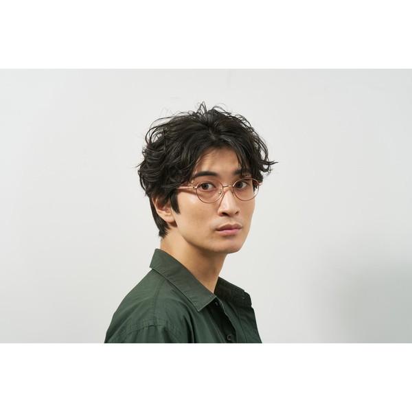 ブラックオーバルメガネ(度あり) Zoff（ゾフ） メガネ 伊達メガネ 眼鏡 | 度付きレンズ交換 度あり 度