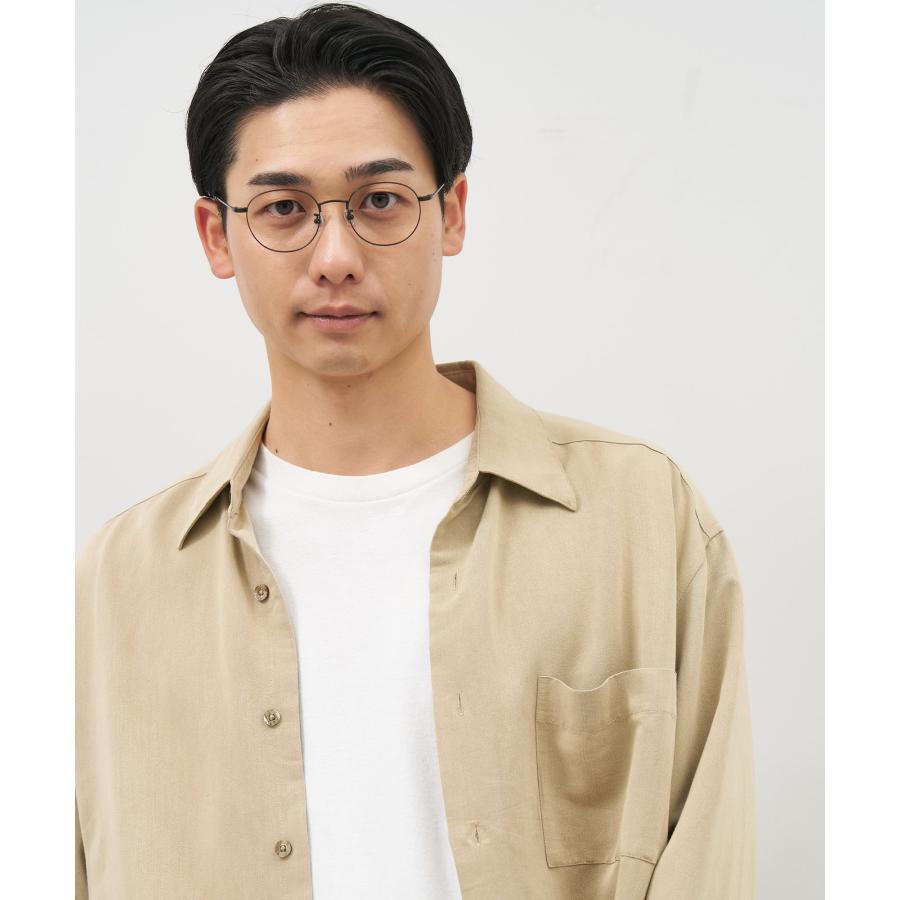 Zoff（ゾフ） ボストン型 メガネ｜中顔面短縮みえメガネ 鼻パッド ズレ