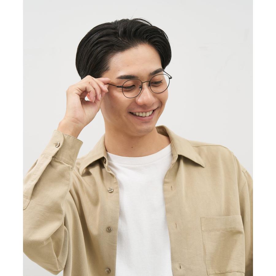 Zoff（ゾフ） ボストン型 メガネ｜中顔面短縮みえメガネ 鼻パッド ズレ