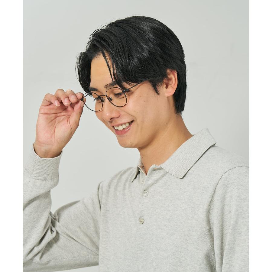 Zoff（ゾフ） ボストン型 メガネ｜中顔面短縮みえメガネ 鼻パッド ズレ