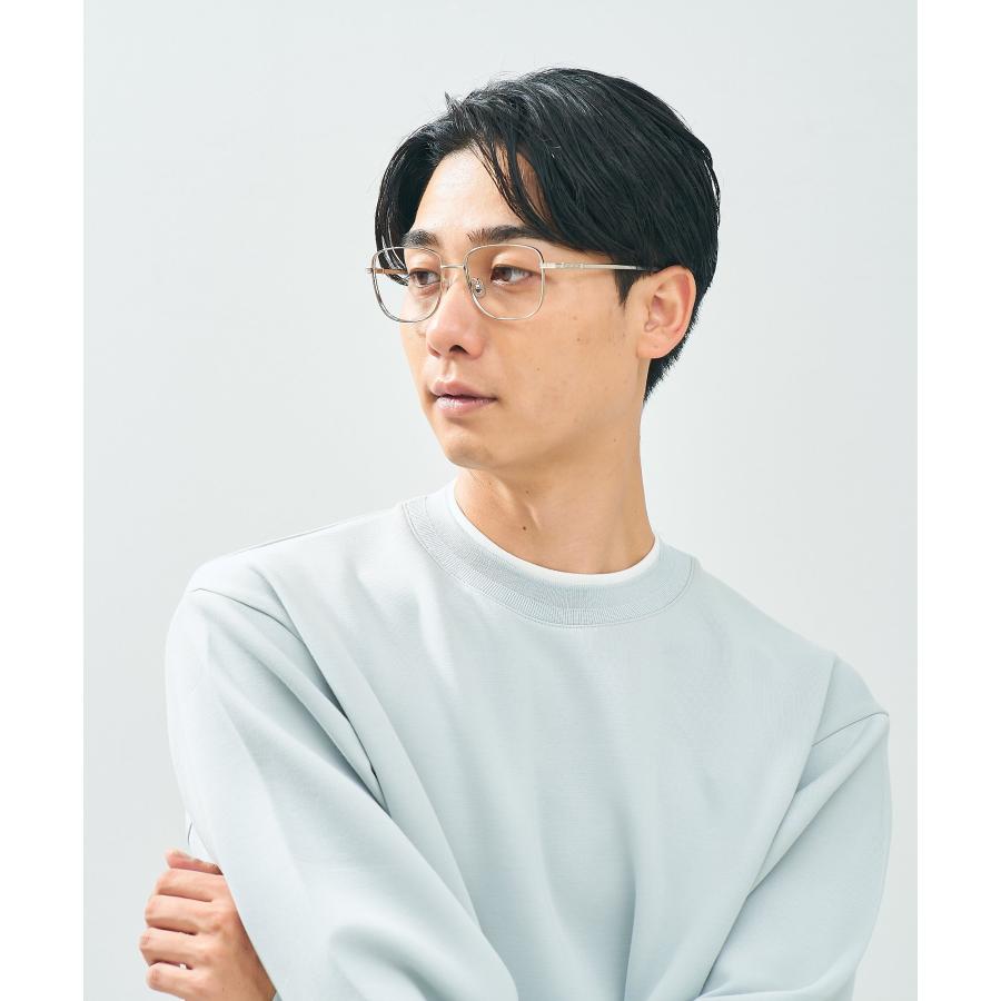 Zoff（ゾフ） メガネ｜四角 メタルフレーム グランパコア伊達メガネ 度