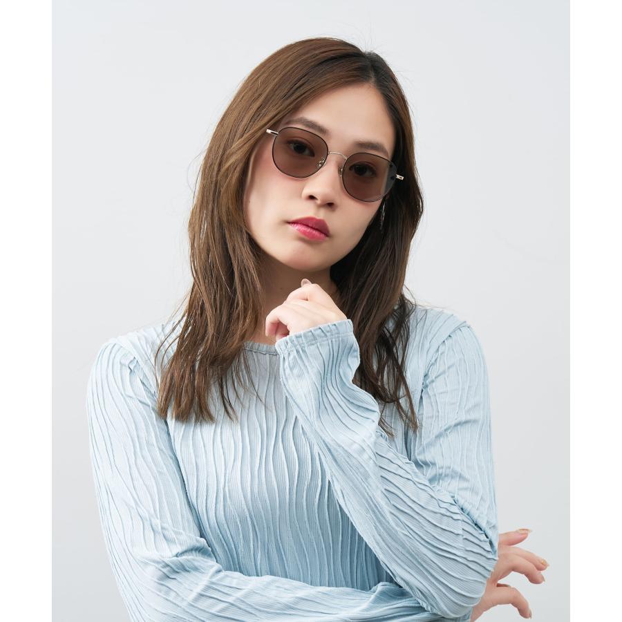 Zoff（ゾフ） サングラス｜メタル カラーレンズ おしゃれ 紫外線対策