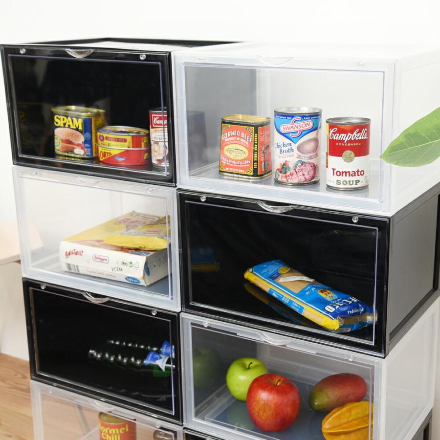 スニーカーを部屋に飾る シューズボックス シューズラック シューズコレクションボックス スニーカー収納ボックス 室内靴箱 透明 積み重ね靴箱 クリアケース K531 靴下通販 Zokke ゾッケ 通販 Yahoo ショッピング