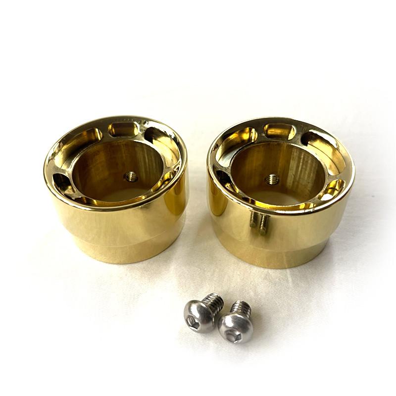 ZON ブラス マフラーエンドキャップ Brass Muffler End Cap “Undercut