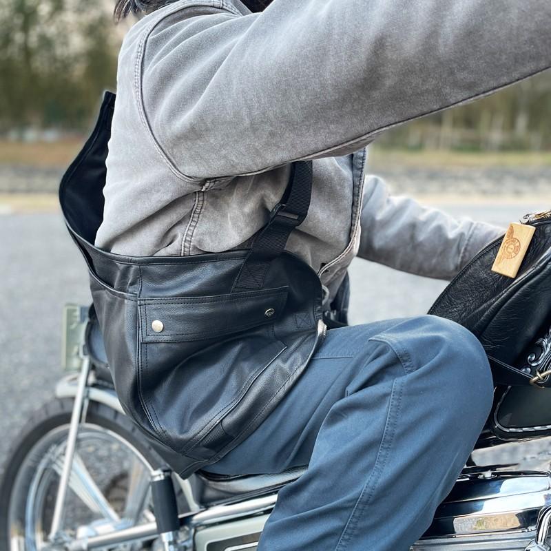 レザー　ユーティリティベスト ZONオリジナル レザー ユーティリティベスト 牛革 本革 カウハイド