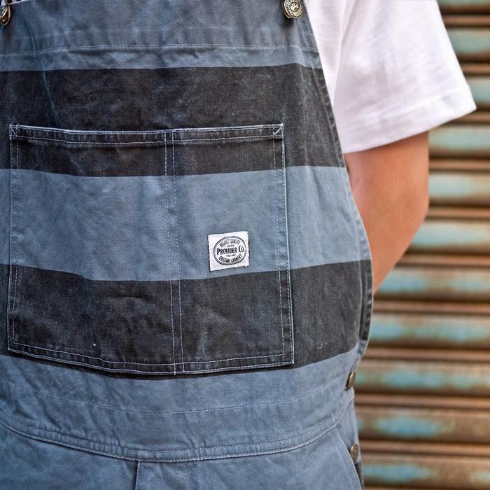 囚人オーバーオール プリズナーパンツ ボーダー メンズ 白黒 しましま