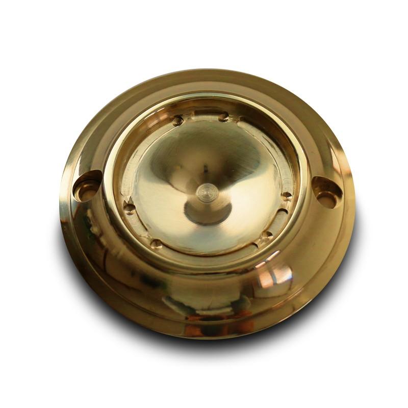 ZONオリジナル ブラス製 ポイントカバー 真鍮削り出し 2穴 ハーレー