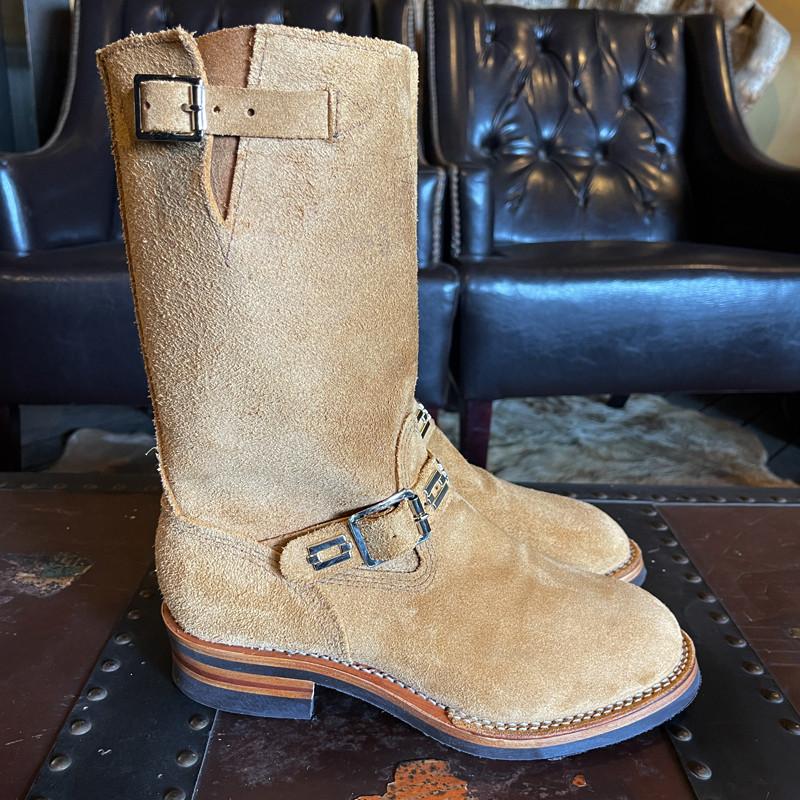 CUSTOM BOSS ブリティッシュタンドマーネ Vintage Riding Boot WESCO ブーツ エンジニアブーツ ライディングブーツ ウェスコの画像