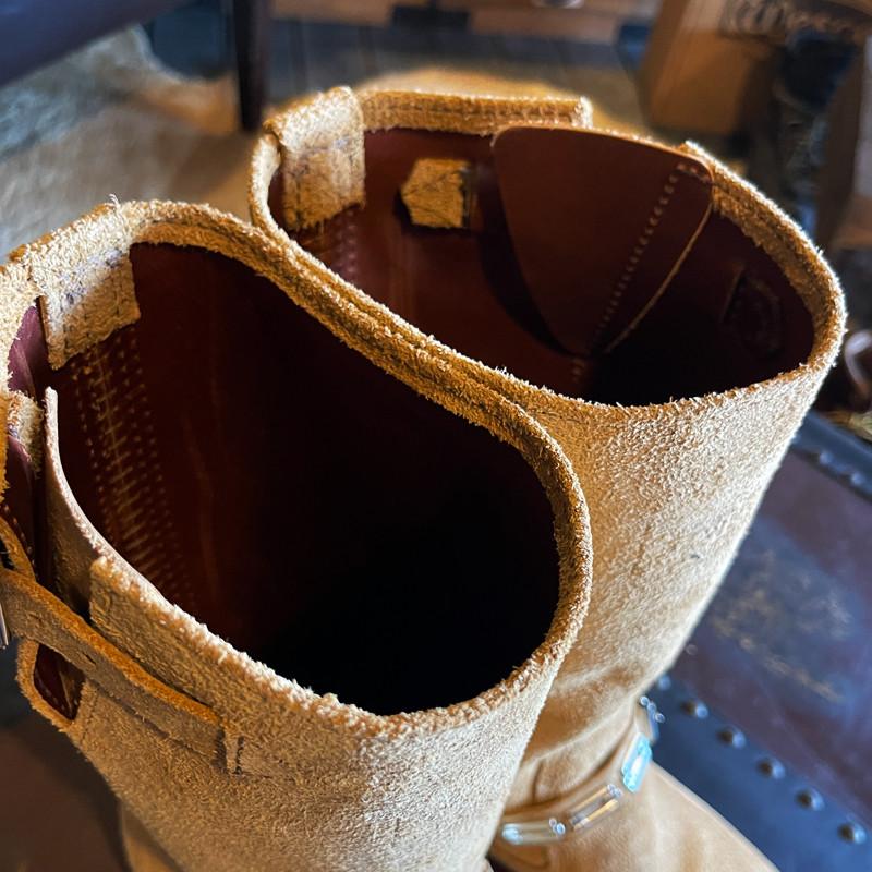 CUSTOM BOSS ブリティッシュタンドマーネ Vintage Riding Boot WESCO ブーツ エンジニアブーツ ライディングブーツ ウェスコの画像