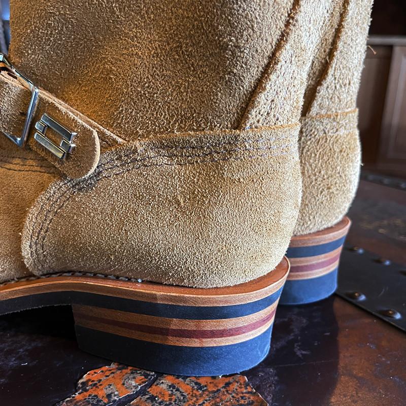 CUSTOM BOSS ブリティッシュタンドマーネ Vintage Riding Boot WESCO ブーツ エンジニアブーツ ライディングブーツ ウェスコの画像
