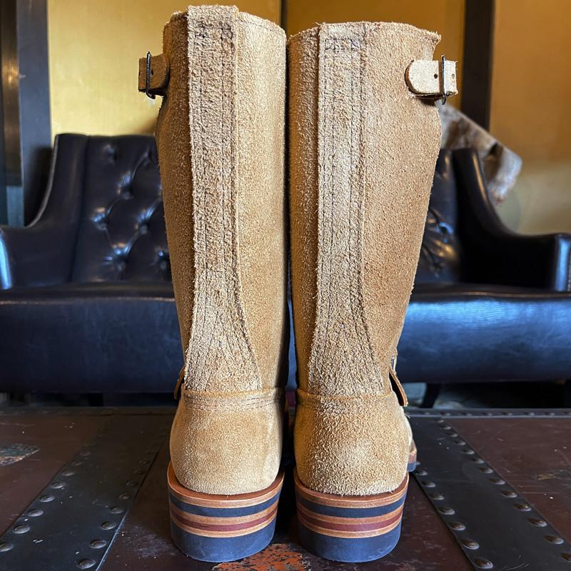 CUSTOM BOSS ブリティッシュタンドマーネ Vintage Riding Boot WESCO ブーツ エンジニアブーツ ライディングブーツ ウェスコの画像