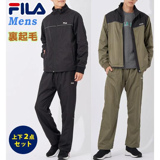 FILA ジャージ 上下セット セットアップ メンズ 裏フリース FILA ジャージ 上下セット セットアップ メンズ 裏フリース