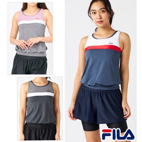 FILA（フィラ） フィットネス水着 レディース セパレート タンキニ