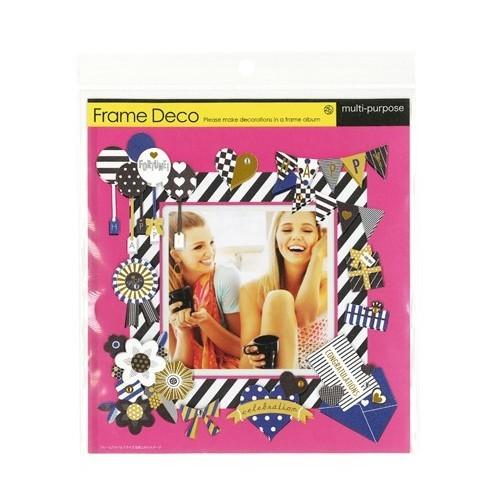 Frame Deco フレーム デコ お祝い 贈り物 プレゼント ギフト スクラップブッキング ペーパー ミニアルバム 材料 M便 5 25 60 819 Z K Online Shop 通販 Yahoo ショッピング