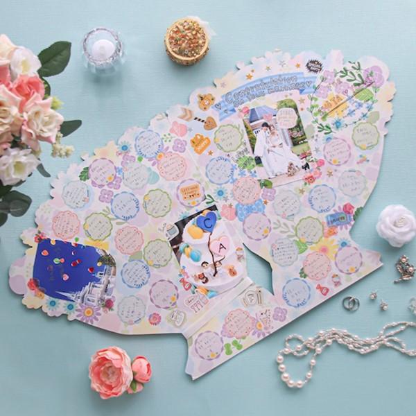 ダイカット色紙 フラワーブーケ 色紙 二つ折り 寄せ書き 大人数 メッセージシール かわいい おしゃれ 結婚式 デザイン 贈り物 プレゼント ギフト 62 142 143 Z K Online Shop 通販 Yahoo ショッピング