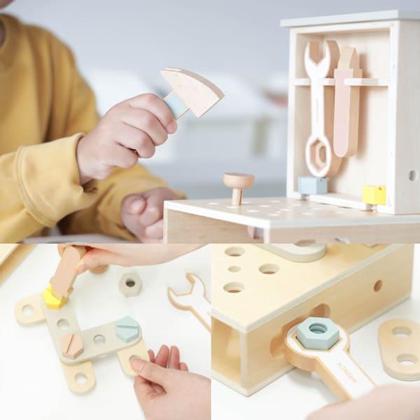 dou DOU BOOK（tool box）工具セット 大工さんごっこ 知育玩具