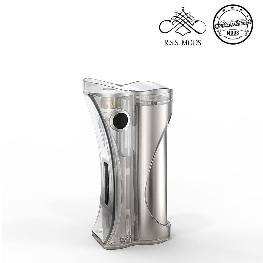 Ambition MODS アンビションモッズ HERAヘラ Box Mod DESIGN BY R.S.S. MODS clear polished  :am-m012:電子タバコ専門店 ZONOVAPER - 通販 - Yahoo!ショッピング