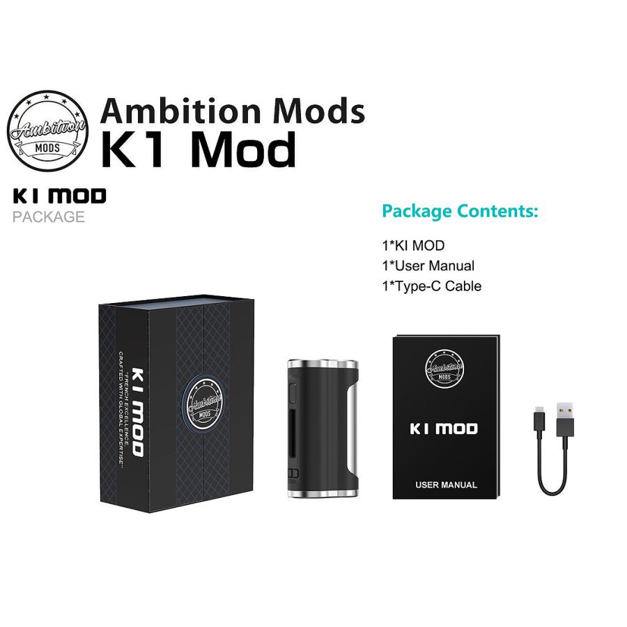Ambition MODS アンビションモッズ K1 Mod Ambitionmods AM60(GUNMETAL 