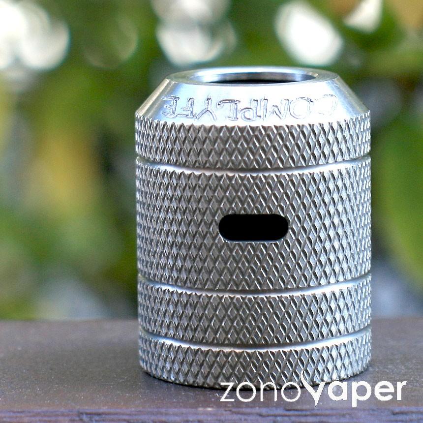 Comp Lyfe(コンプライフ) Mini Cap 24 Stainless Knurl（ネコポス便対象商品） : 電子タバコ専門店 ...
