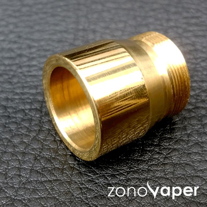 Comp Lyfe(コンプライフ) Button HOUSING (brass) Smooth（ネコポス便対象商品）｜zonovaper