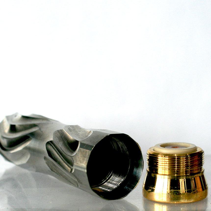 Comp Lyfeコンプライフ F12 18650 Mod Raw Ti（*ネコポス便対象