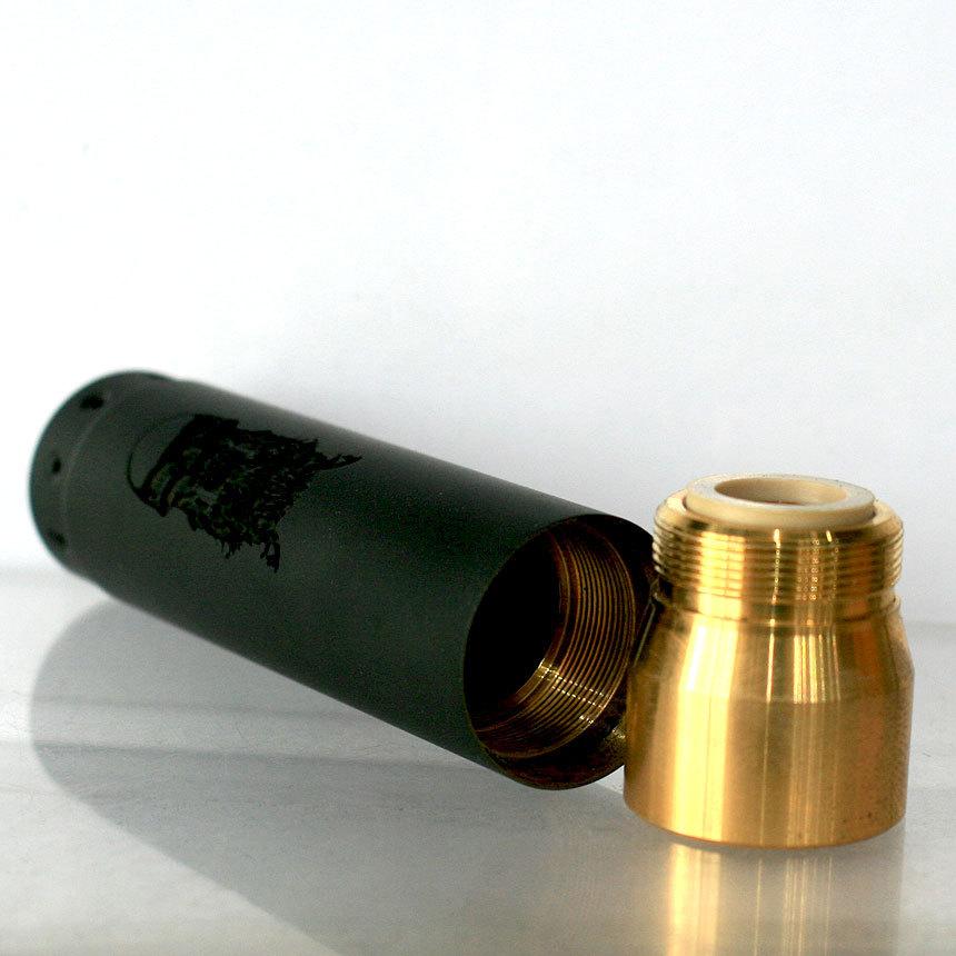 Comp LyfeコンプライフHK 24 18650 Classic Matte Black 3D Etched 