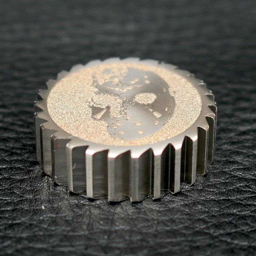 Comp LyfeコンプライフDisc Sawblde21700 Jason Mask Logo Raw Ti