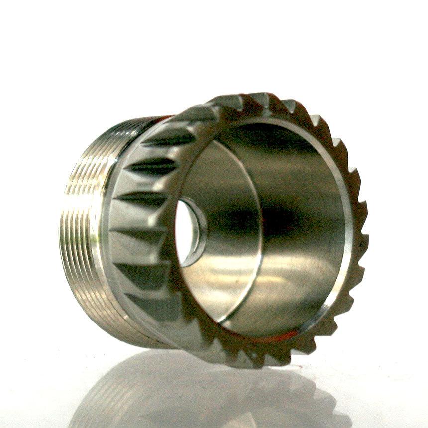 Comp Lyfeコンプライフ LOW RIDER HOUSING 18650 Raw Ti Sawblade（ネコポス便対象商品