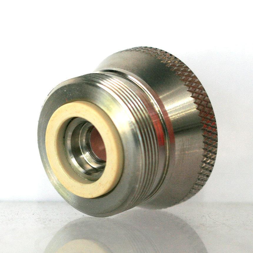 Comp Lyfe(コンプライフ) LOW RIDER HOUSING Knurl 21700 Raw Ti Housing Only（ネコ