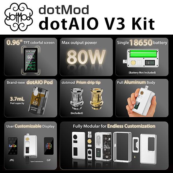DotModドットモッド dotAIO V3 Red |  | 06
