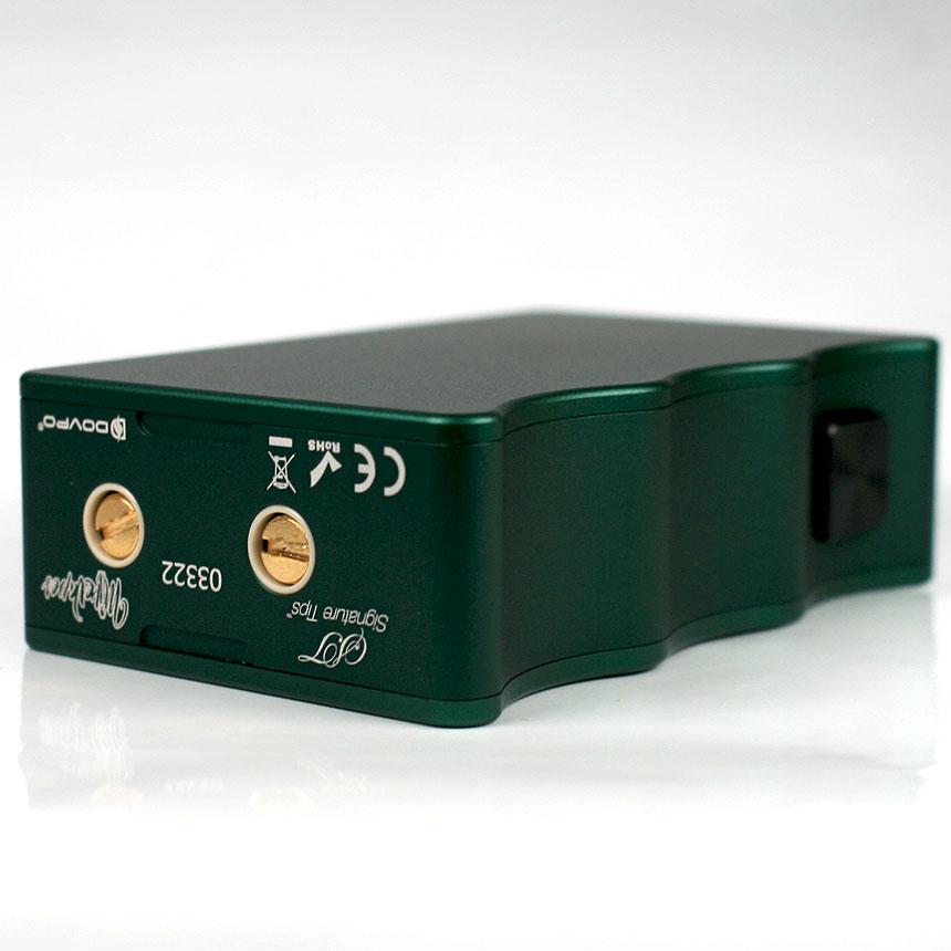 Dovpo Clutch X18 Dual 18650 Mechanical Mod Green dovpom004電子タバコ専門店