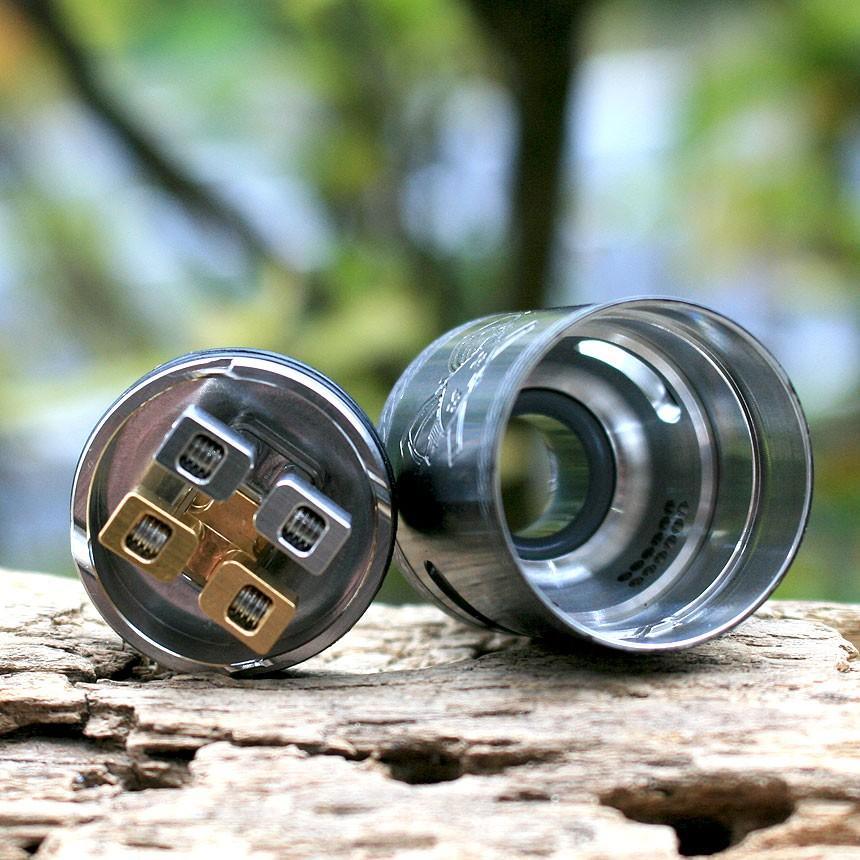 HELLVAPEヘルベイプ Dead Rabbit デッドラビットV2 RDA Atomizer Gun Metal｜zonovaper｜05