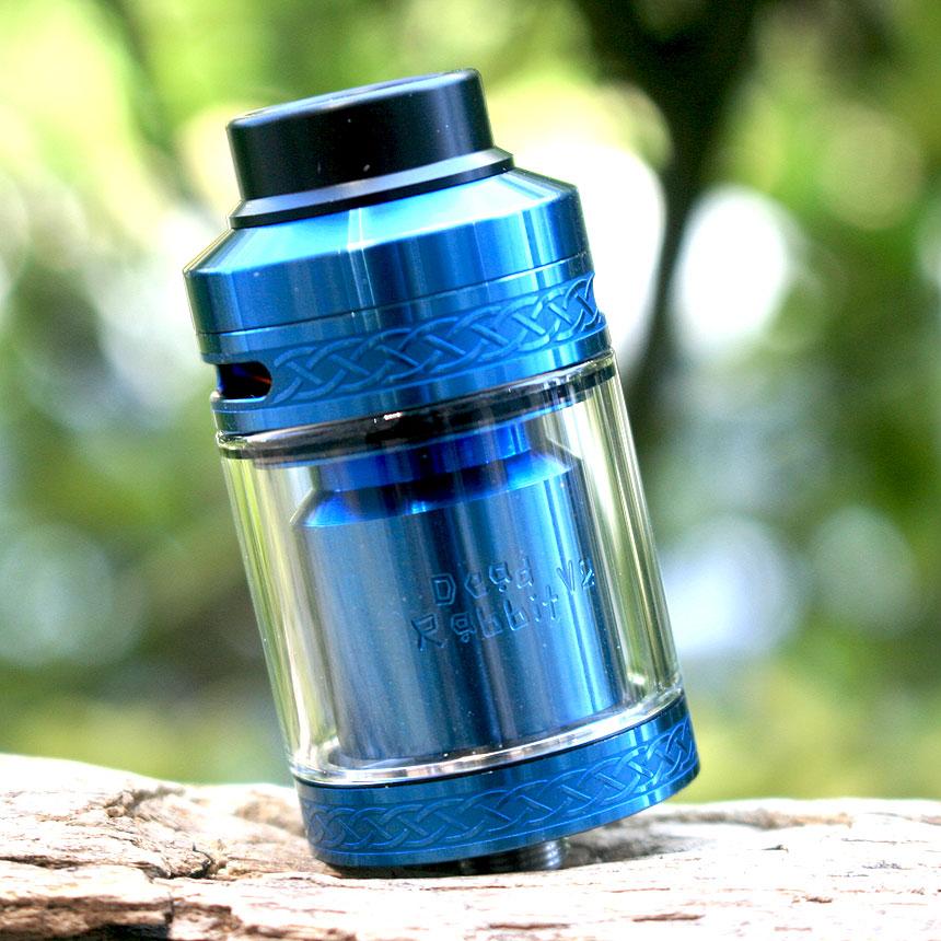 HELLVAPE Dead Rabbit デッドラビットV2 RTA Atomizer 25mm Blue｜zonovaper｜02