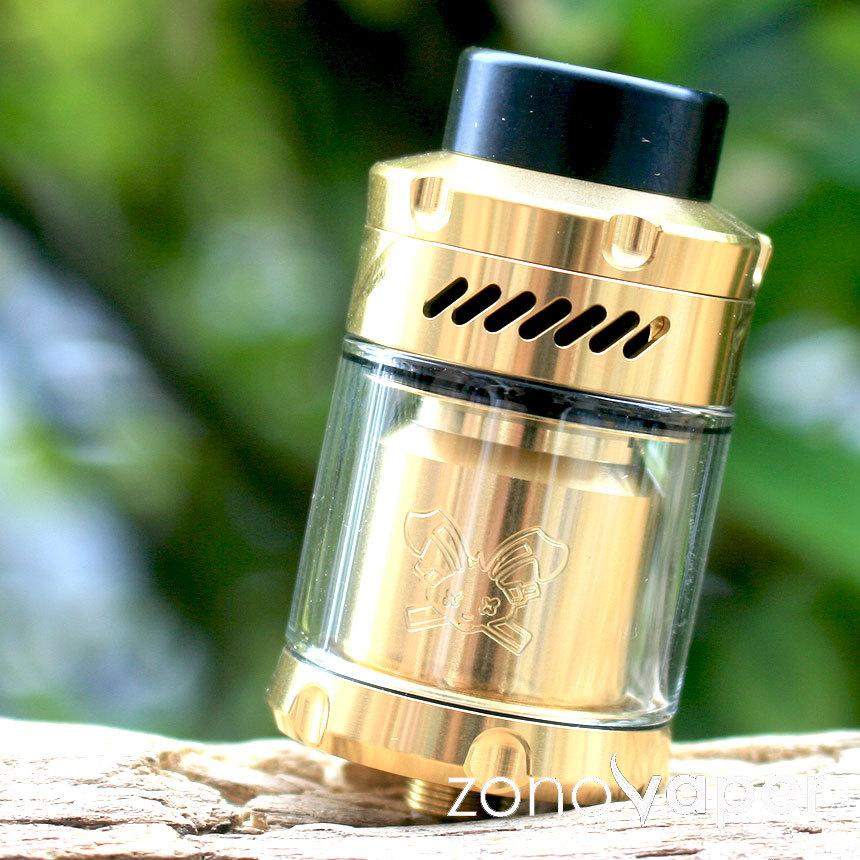 HELLVAPE Dead Rabbit デッドラビット3 RTA Atomizer 25mm Gold | 