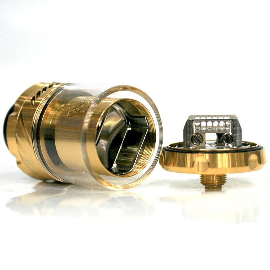 HELLVAPE Dead Rabbit デッドラビット3 RTA Atomizer 25mm Gold |  | 04