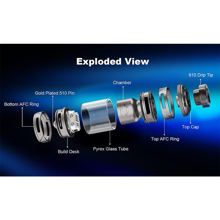 HELLVAPE Dead Rabbit デッドラビットFat Rabbit Solo 2 RTA25mm Atomizer 5ml Gunmetal 電子タバコ vape ベイプ アトマイザー RTA |  | 03