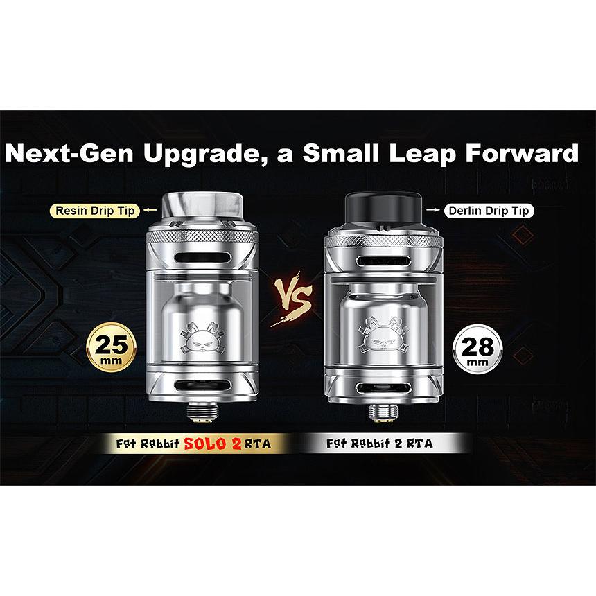 HELLVAPE Dead Rabbit デッドラビットFat Rabbit Solo 2 RTA25mm Atomizer 5ml Gunmetal 電子タバコ vape ベイプ アトマイザー RTA |  | 04