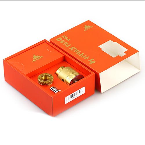 HELLVAPE Dead Rabbit デッドラビット4 RDA Atomizer 24mm Gold 電子